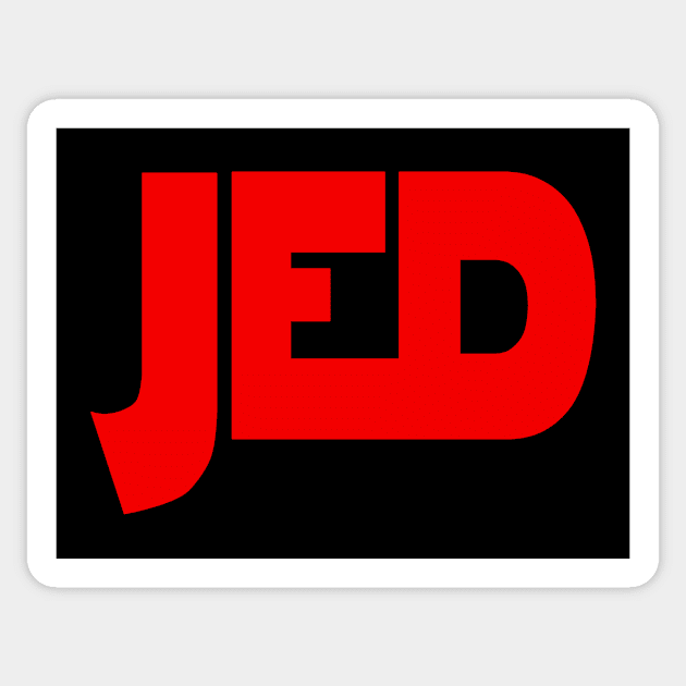 JED Sticker by Jarecrow 